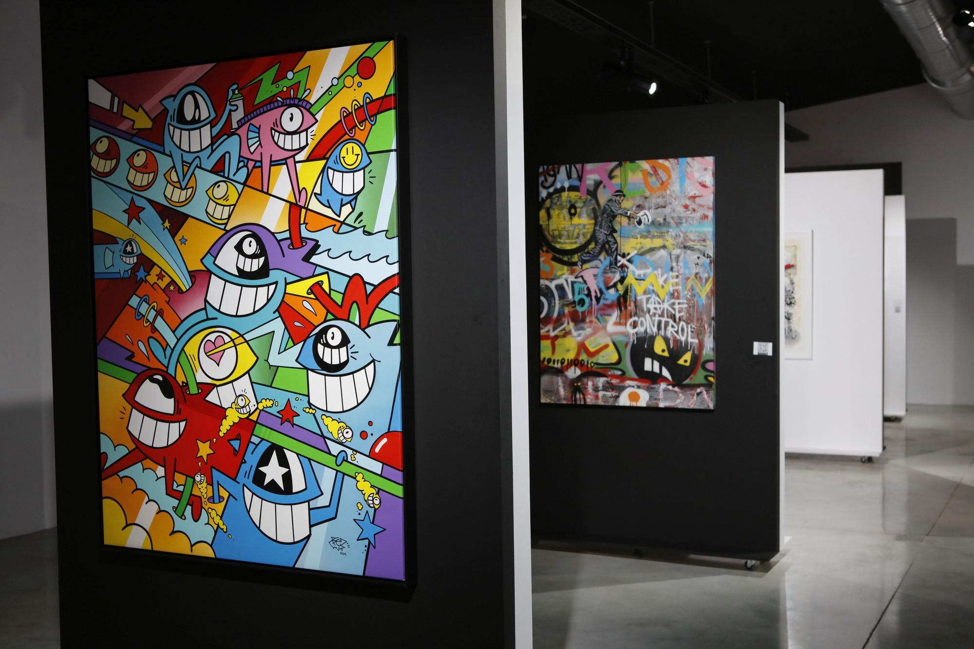 Street Art und Baerbricks - das bunte Angebot der 2B Art Gallery in Palma de Mallorca