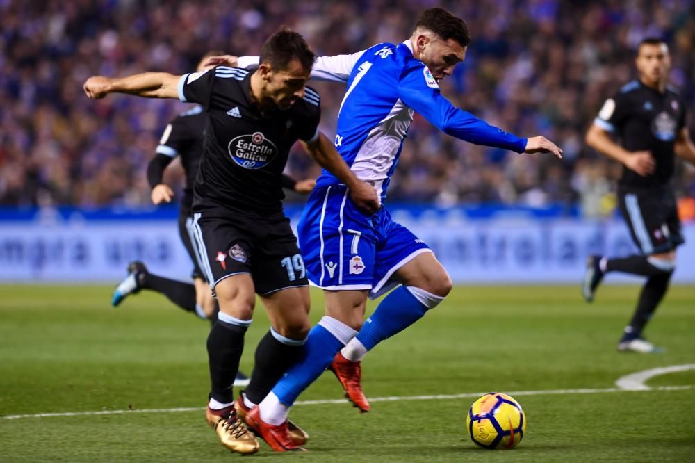 El Dépor cae ante el Celta en Riazor