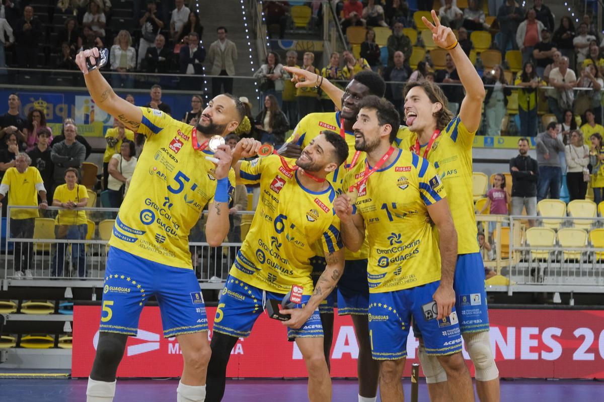 15-05-2026 LAS PALMAS DE GRAN CANARIA. CV Guaguas # CV Melilla, segundo partido de la final de la Superliga de voleibol  | 15/05/2026 | Fotógrafo: Andrés Cruz