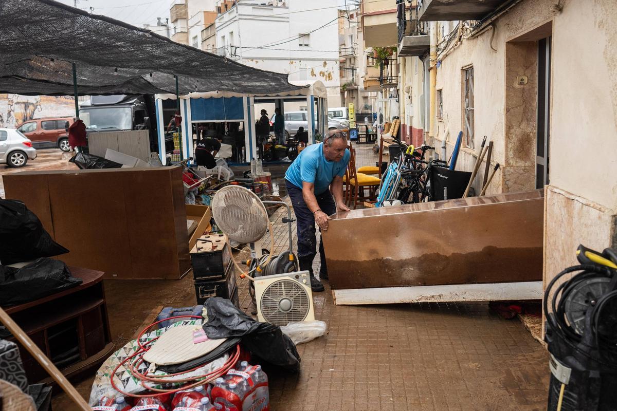Destrozos provocados por la dana en el Montsià