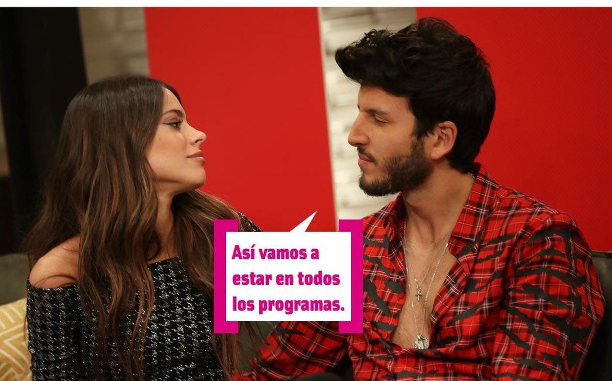 Tini Stoessel y Sebastián Yatra en 'La Voz'