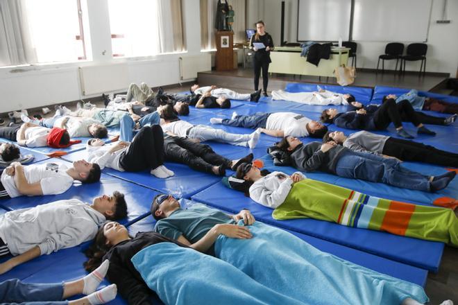 De aula en aula: El San Eutiquio cultiva la quietud