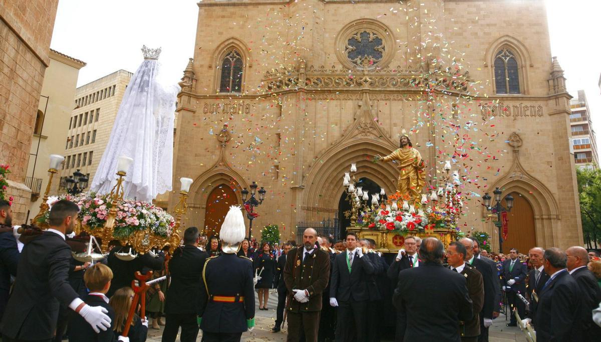 CULMINACIÓN. La plaza Mayor de la capital de la Plana será el escenario del esperado encuentro que tendrá lugar el Domingo de Resurrección.