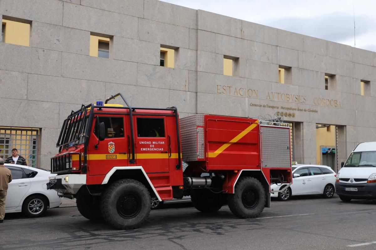 Efectivos de la Unidad Militar de Emergencias ya están desplegados en la capital