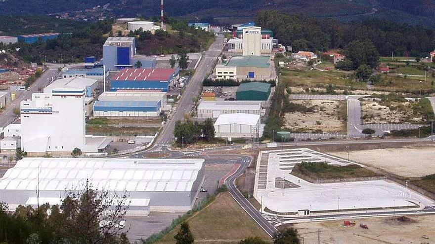 Vista general del polígono industrial de O Campiño. // Gustavo Santos