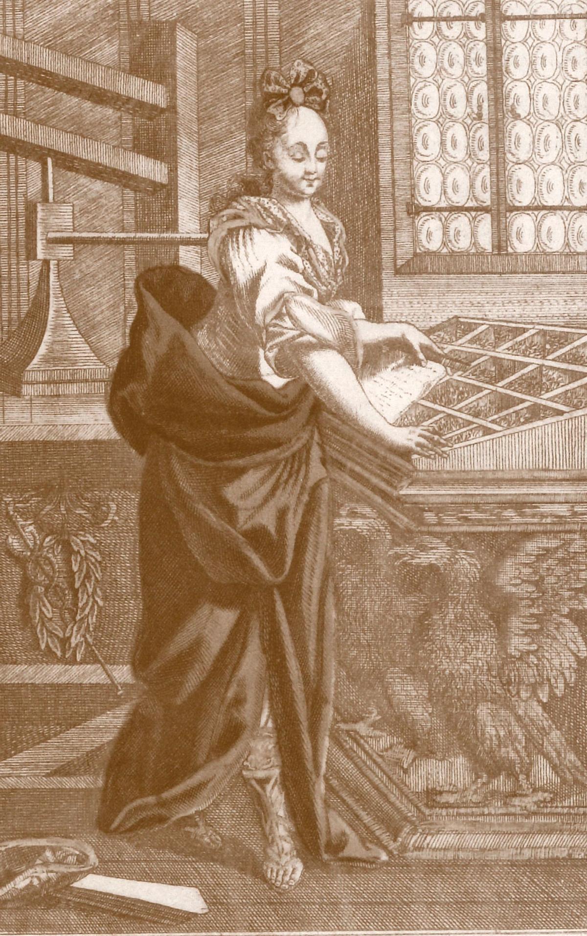 Retrato de la impresora Antonia Gómez de Orga.