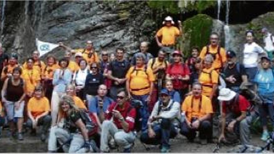 La Colla Excursionista de Vilanova gaudeix d&#039;una sortida a la serra de Curull