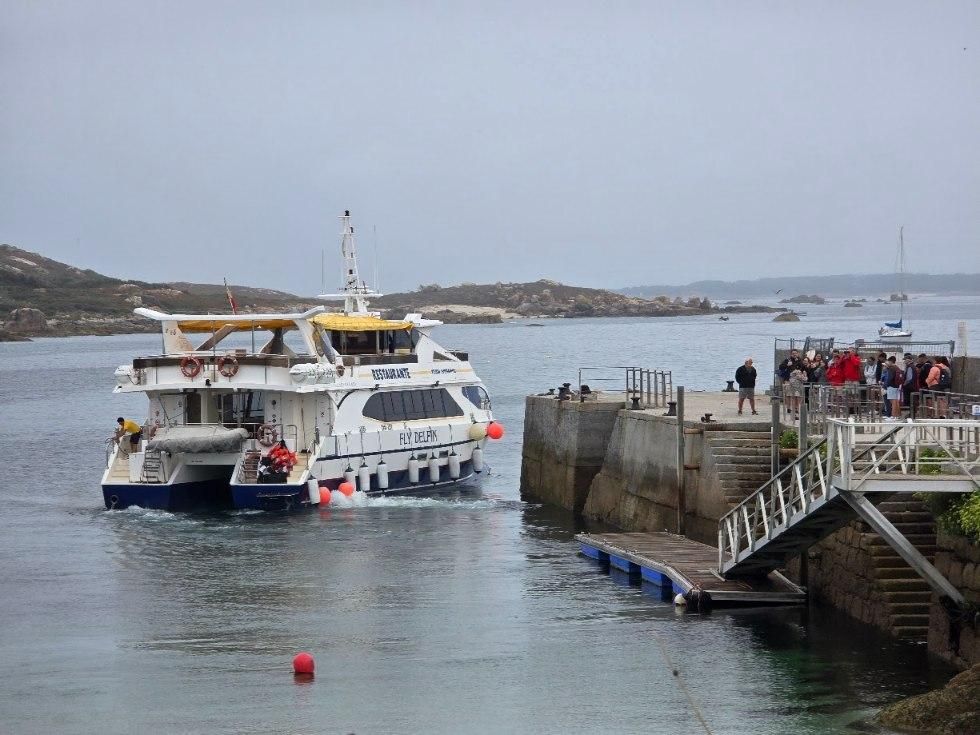 La isla de Sálvora, una de las joyas del Parque Nacional de las Islas Atlánticas de Galicia.