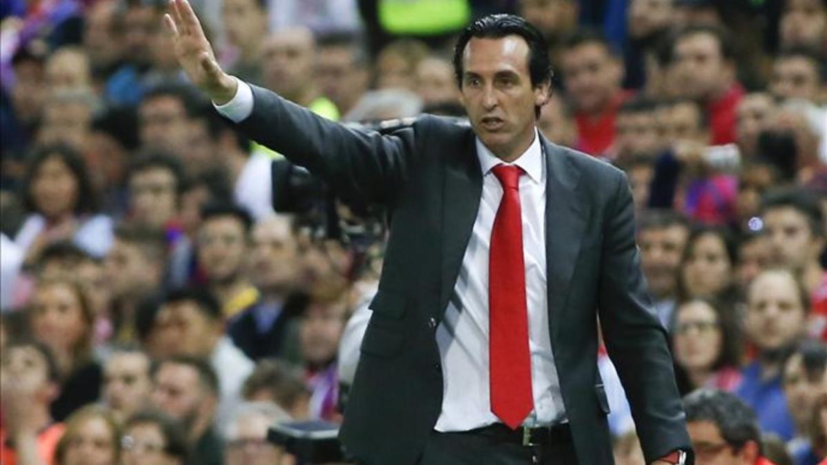 Unai Emery, técnico del Sevilla