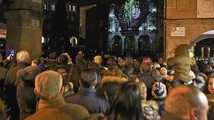 La Navidad, proyectada en la casa del Concello