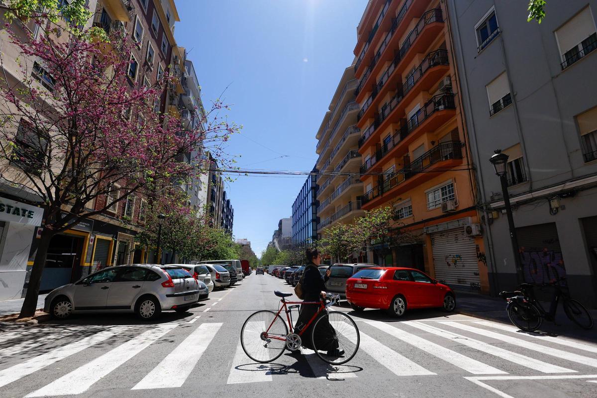 Calle Pallerter, futura zona naranja