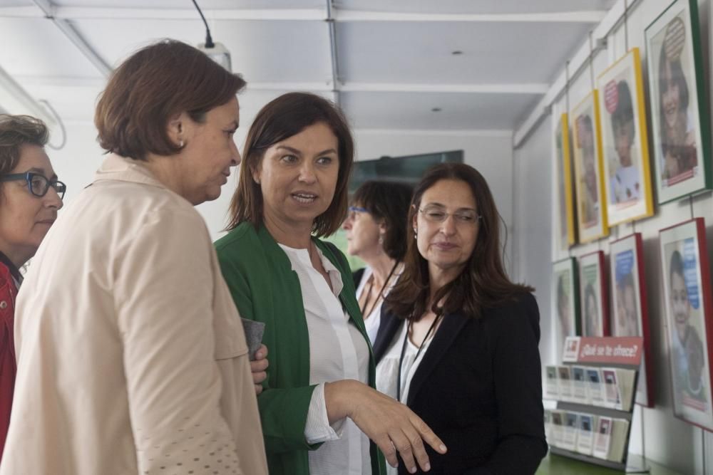 Inauguración de la feria del libro de Gijón