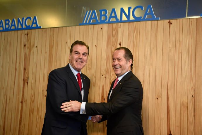 Escotet y Vidal desgranan el acuerdo Abanca-Dépor