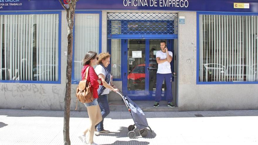 Una oficina de empleo gallega.