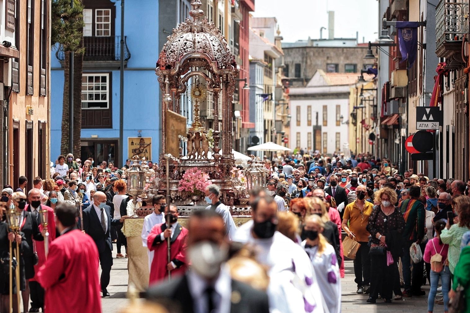 Procesión del Santísimo en La Laguna