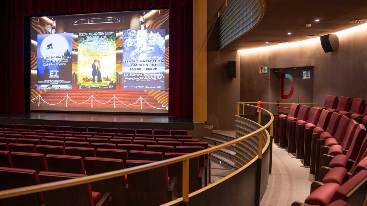 El cine regresa al Teatro María Luisa 20 años después con instalaciones renovadas.