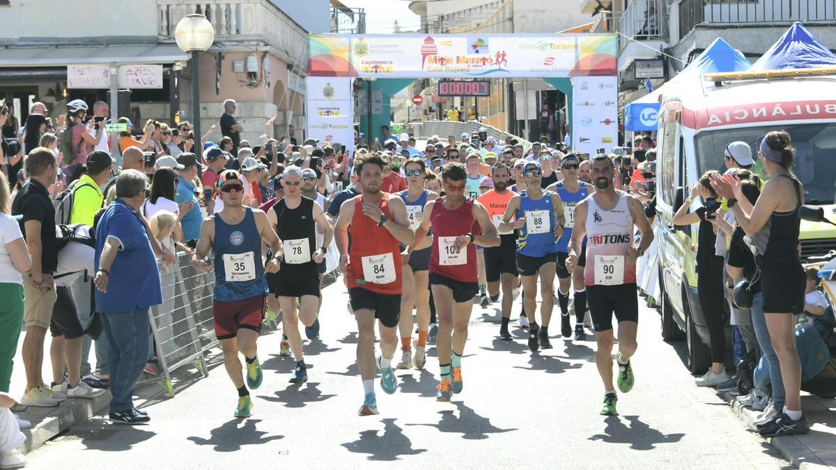 Triunfos de Juan Vila y Maria Femenias en la XXXIV Mitja Marató de Cala Rajada