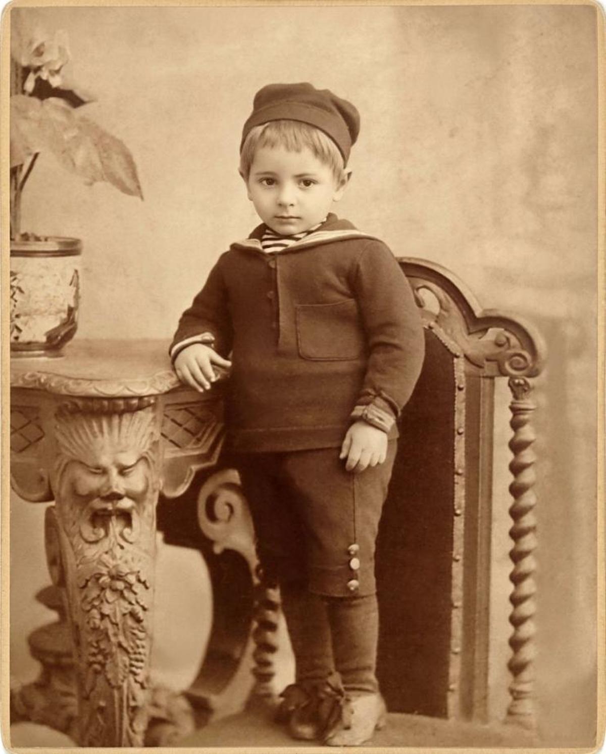 El primogénito Leopoldo Alas García.