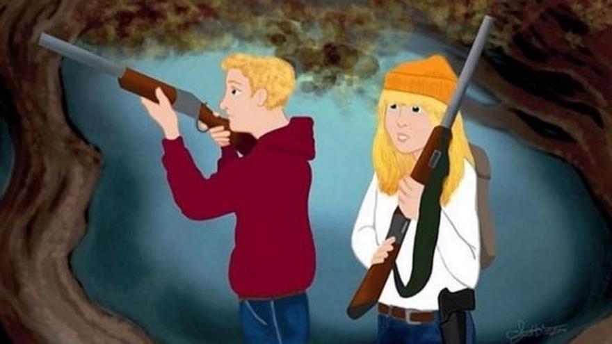Hansel y Gretel llevan pistola