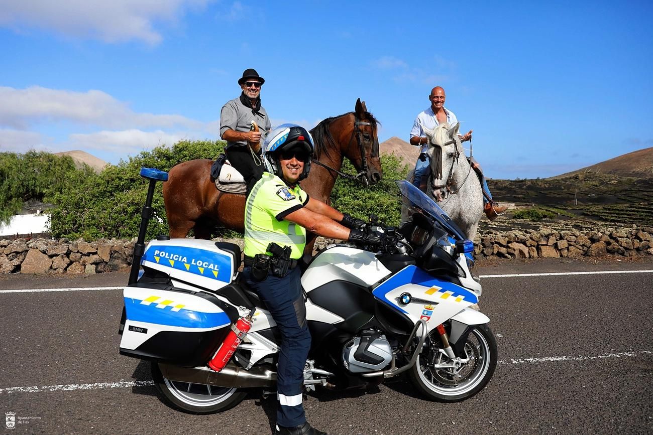 Romería conjunta en los pueblos de Masdache y Conil, en Lanzarote