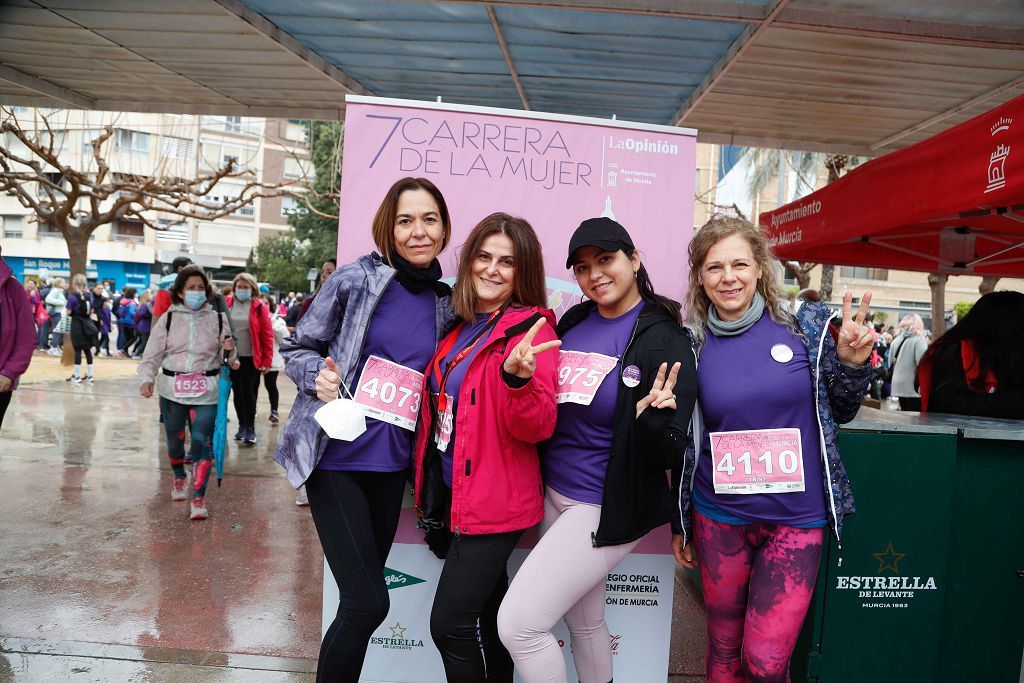 Carrera de la Mujer Murcia 2022: las participantes posan en el photocall