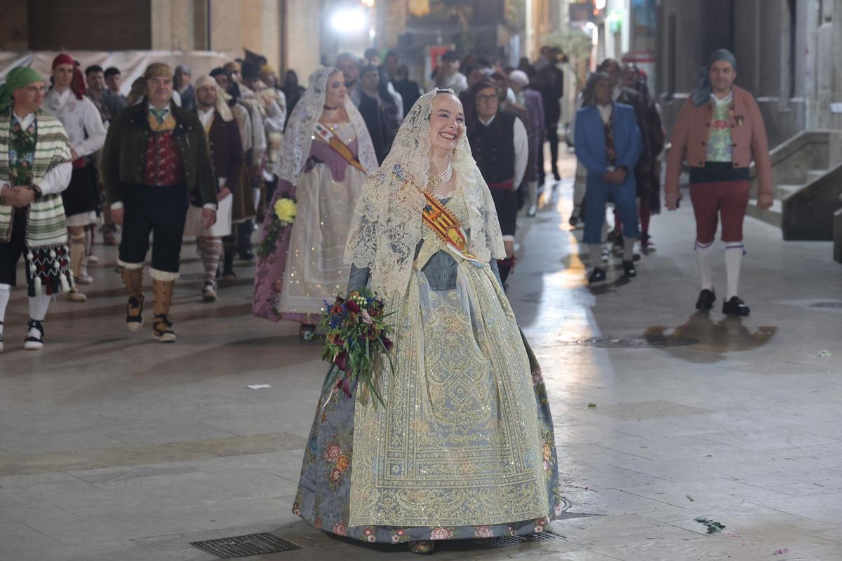 Falleras Mayores en la Ofrenda de 2026 (Día 17 de marzo ·-1/4)