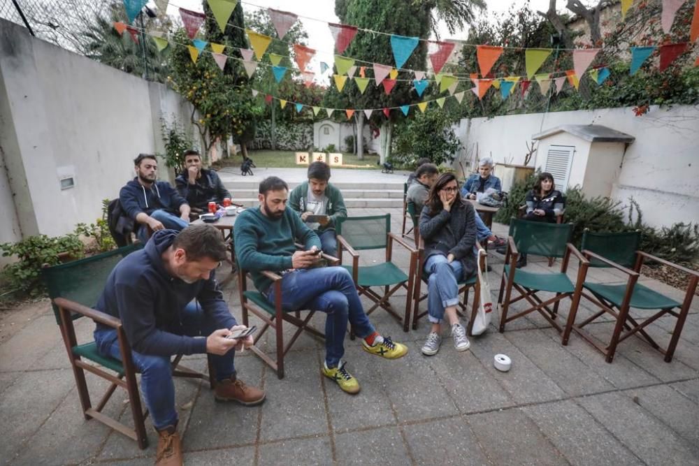 Miembros de Veus Progressistes reunidos