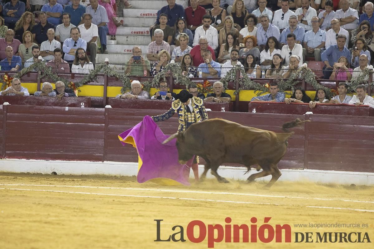 Cuarta corrida en la Feria Taurina de Murcia (Castella, Manzanares y Ureña)