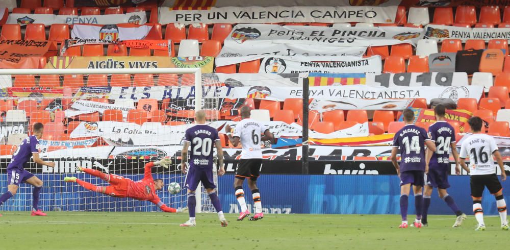 Las imágenes del Valencia CF - Valladolid