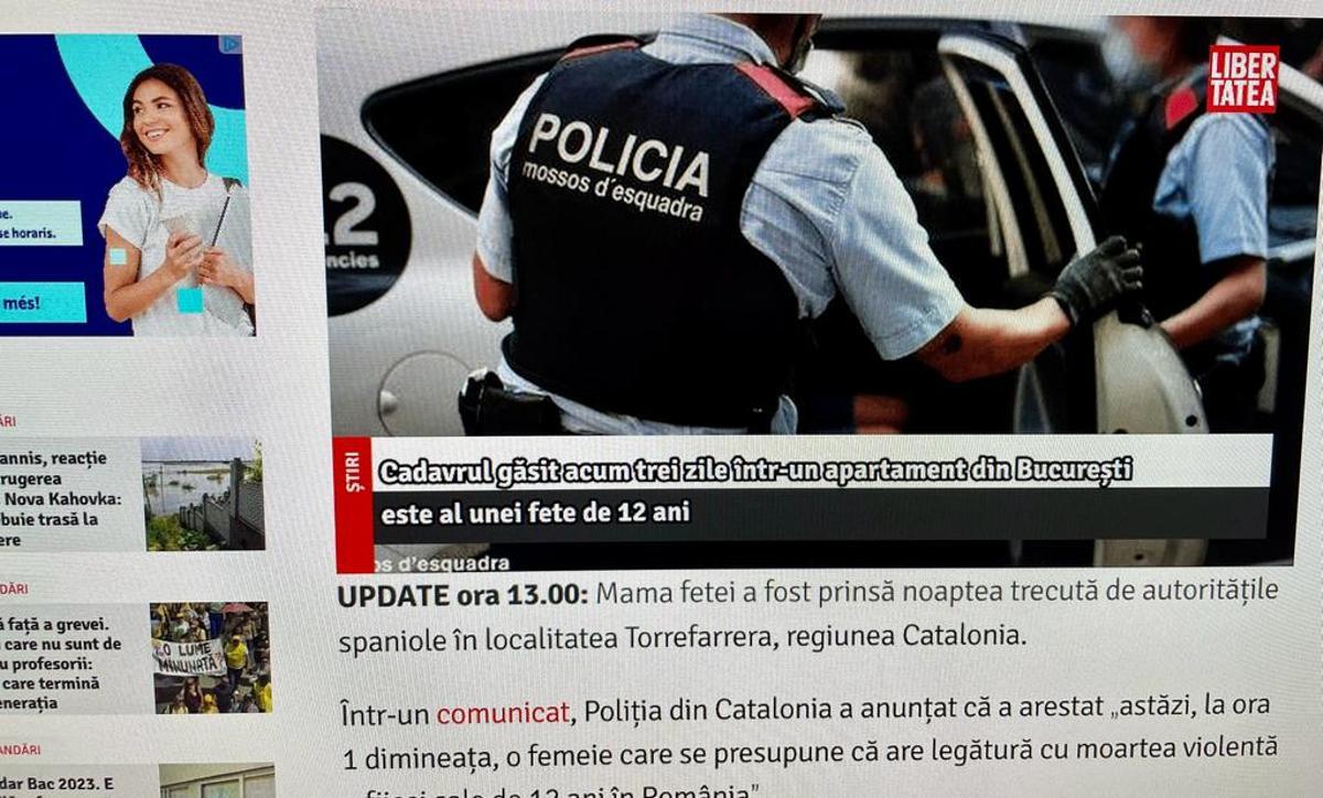 En llibertat la dona detinguda a Lleida per la investigació de l’assassinat de la seva filla a Romania