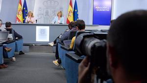 Rueda de prensa posterior al Consejo de Ministros.