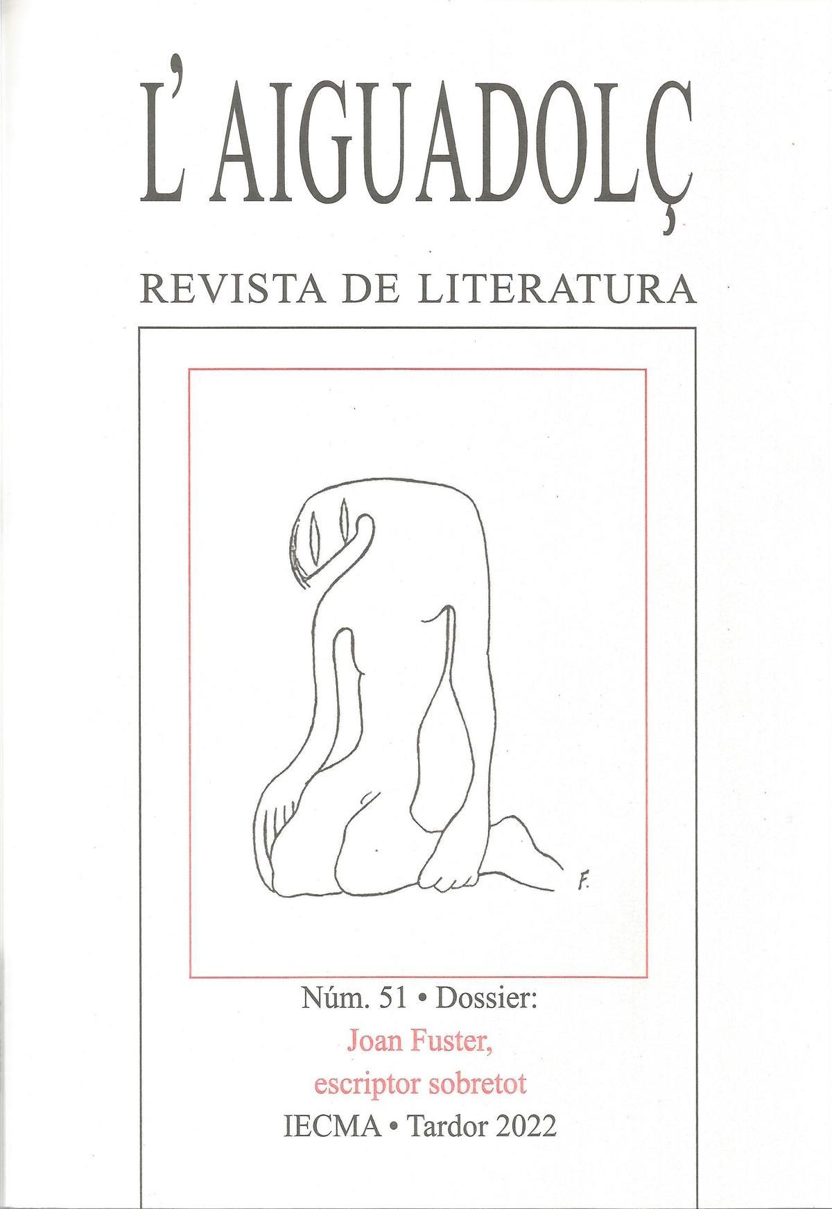 La portada del darrer número de "L'Aiguadolç"