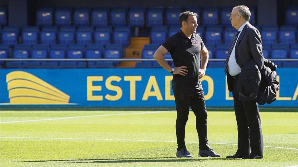 Javi Calleja y Fernando Roig, en una imagen de archivo