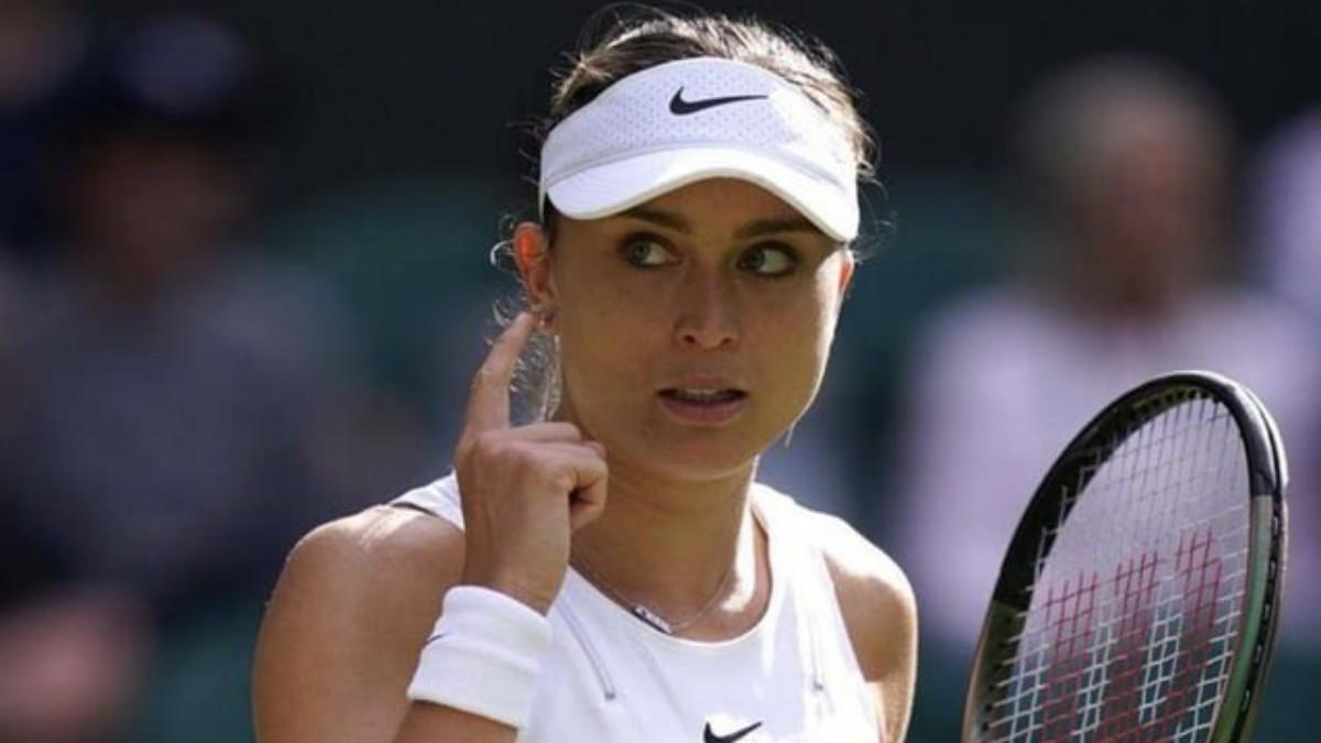 Paula Badosa, en Wimbledon