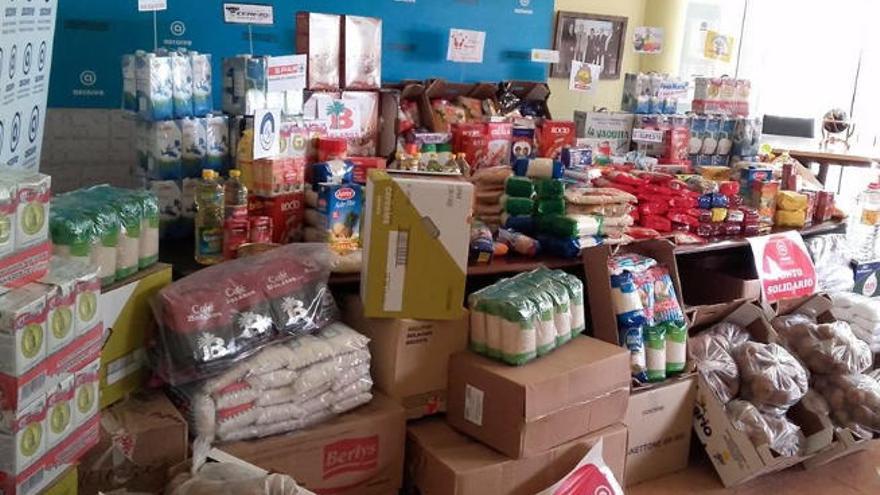 Los comerciantes se proponen recoger 5.000 kilos de alimentos