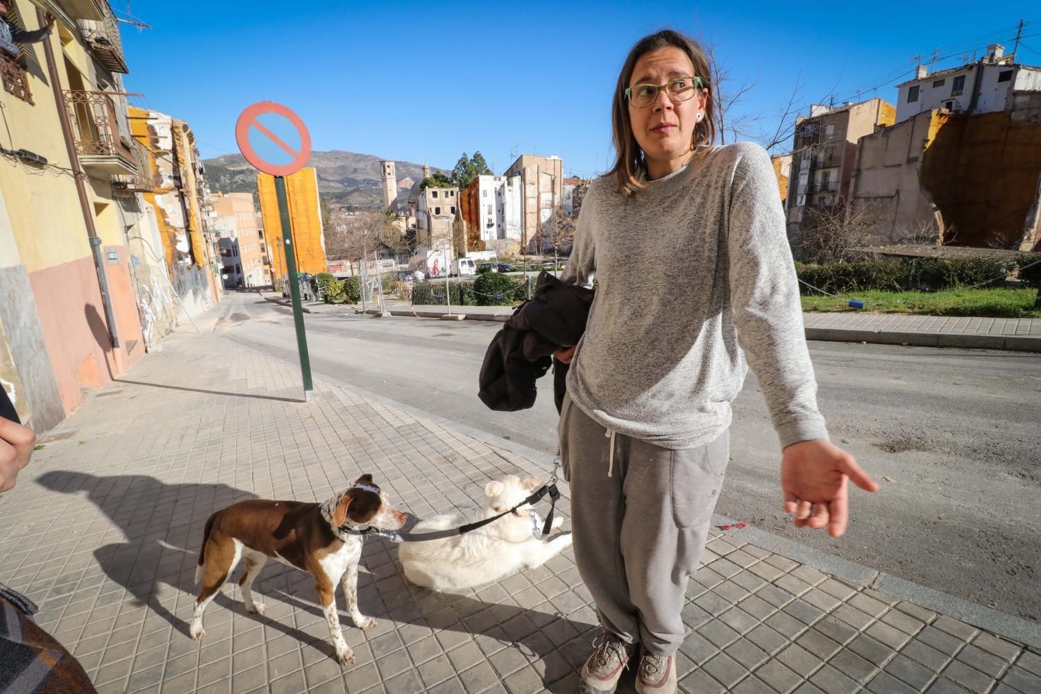 Algezares (Alcoy), edificios que se derrumban