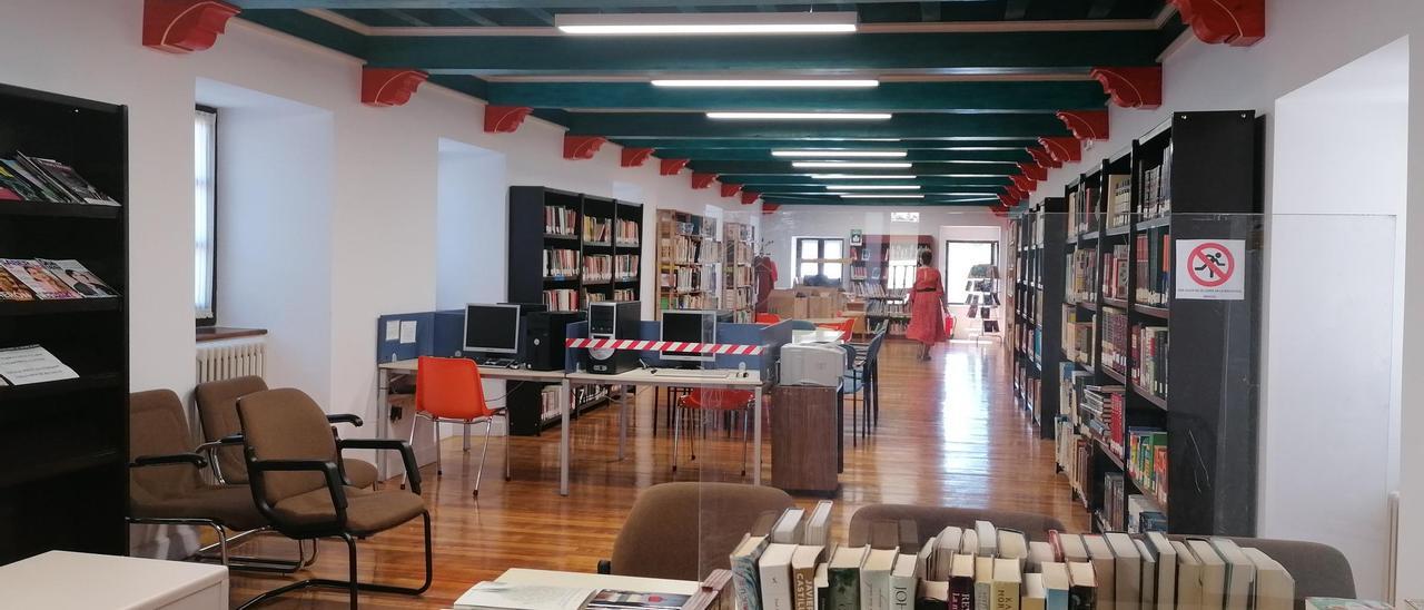 Biblioteca de Toro, en la que tendrán lugar los dos talleres infantiles