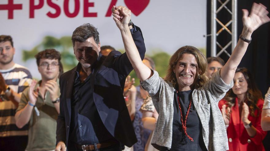 Ribera ve al PSOE como &quot;un cohete&quot;: &quot;Vamos a ganar, estamos de remontada total&quot;