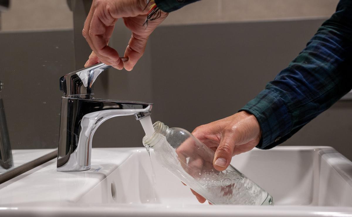 Imagen de archivo de un grifo en un hogar de Barcelona.