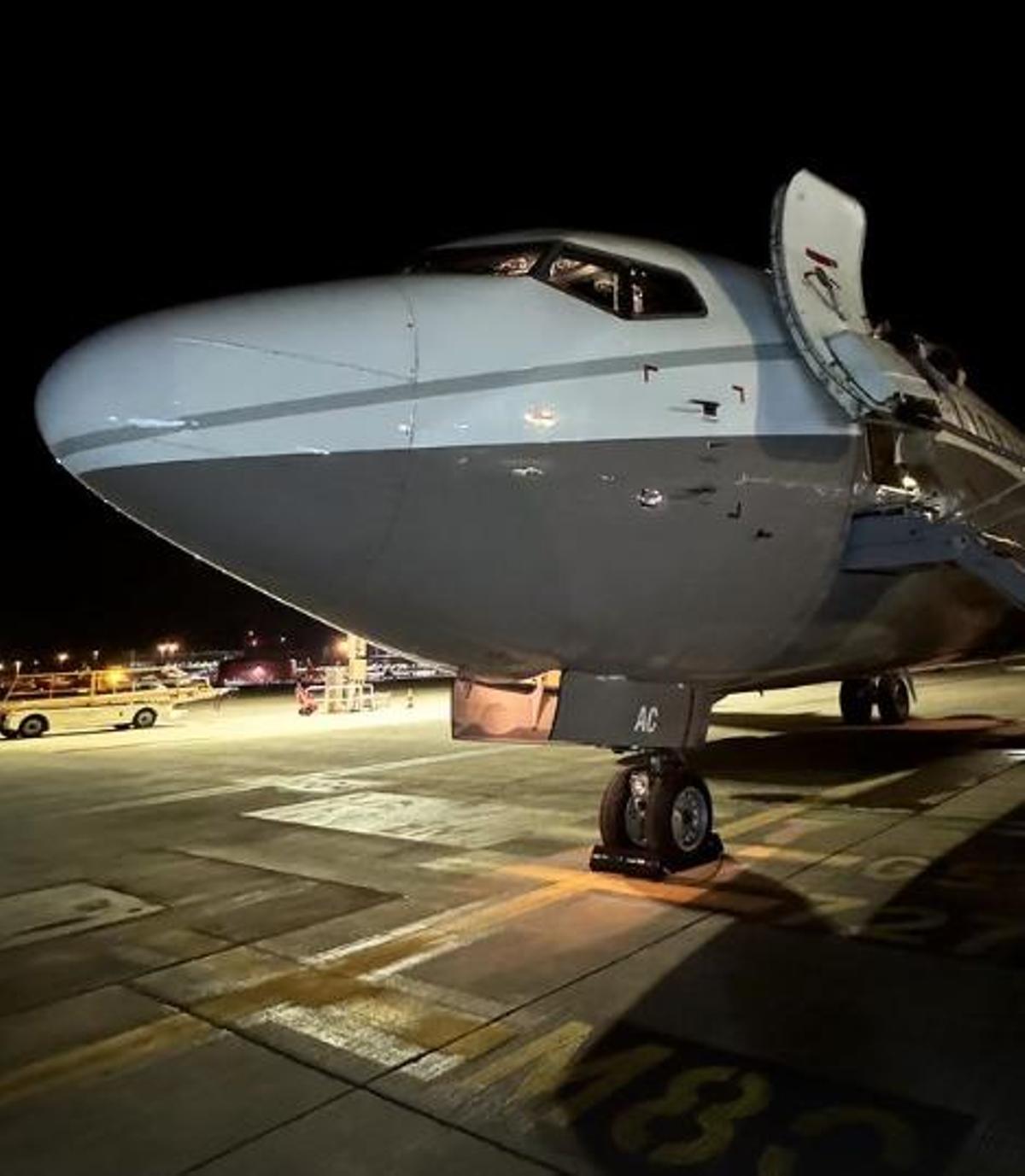 Después de hacer escala en Cascais -Portugal- se dirigieron a Tbilisi