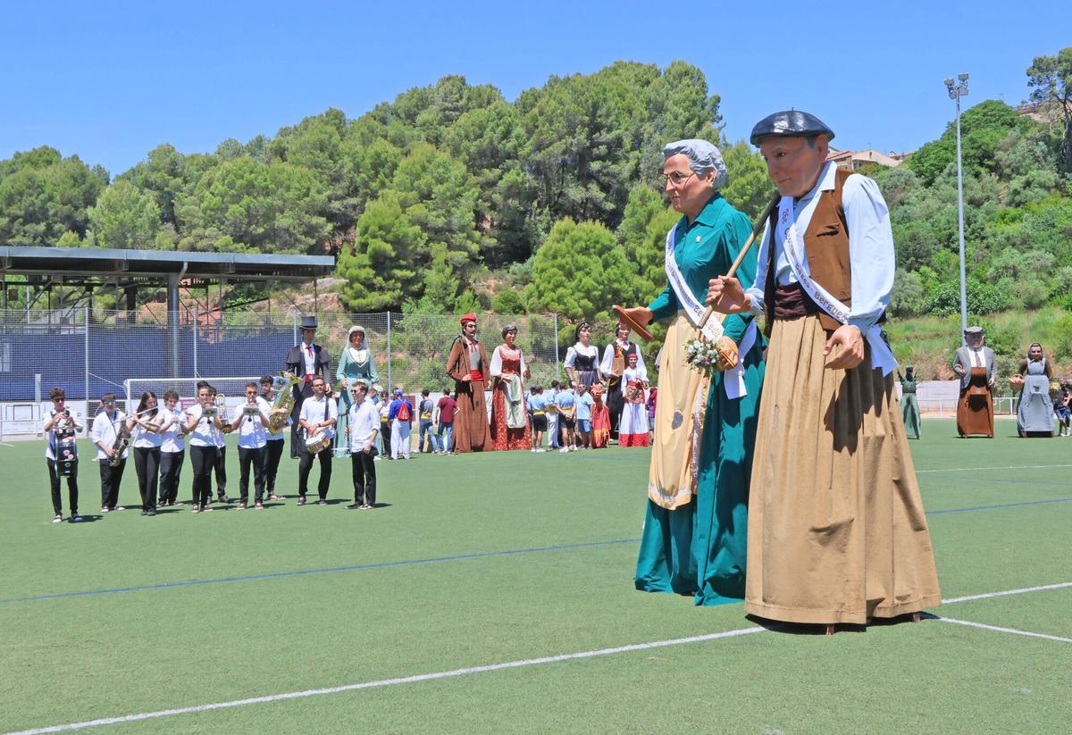 Les millors imatges de la 26a Trobada Gegantera Bages-Berguedà