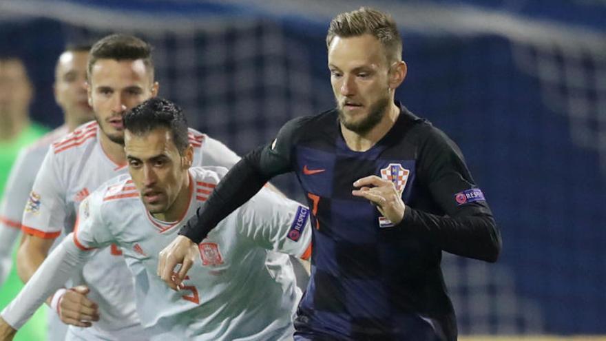 Rakitic pateix una lesió muscular, però sense trencament