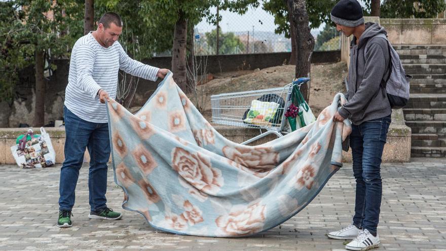 Personas sin hogar en Alicante