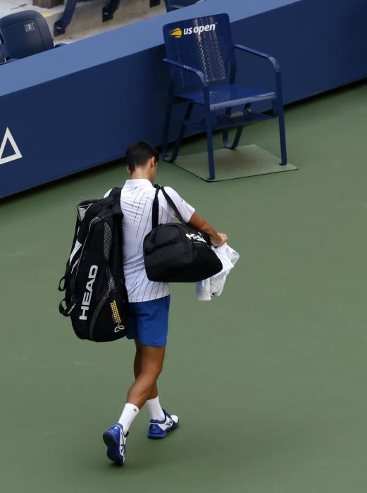 Las disculpas y la descalificación de Djokovic