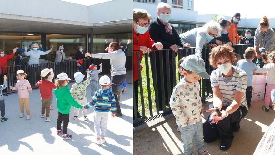 Mayores y niños recuperan lazos en el centro intergeneracional: “Te dan alegría, te dan todo”