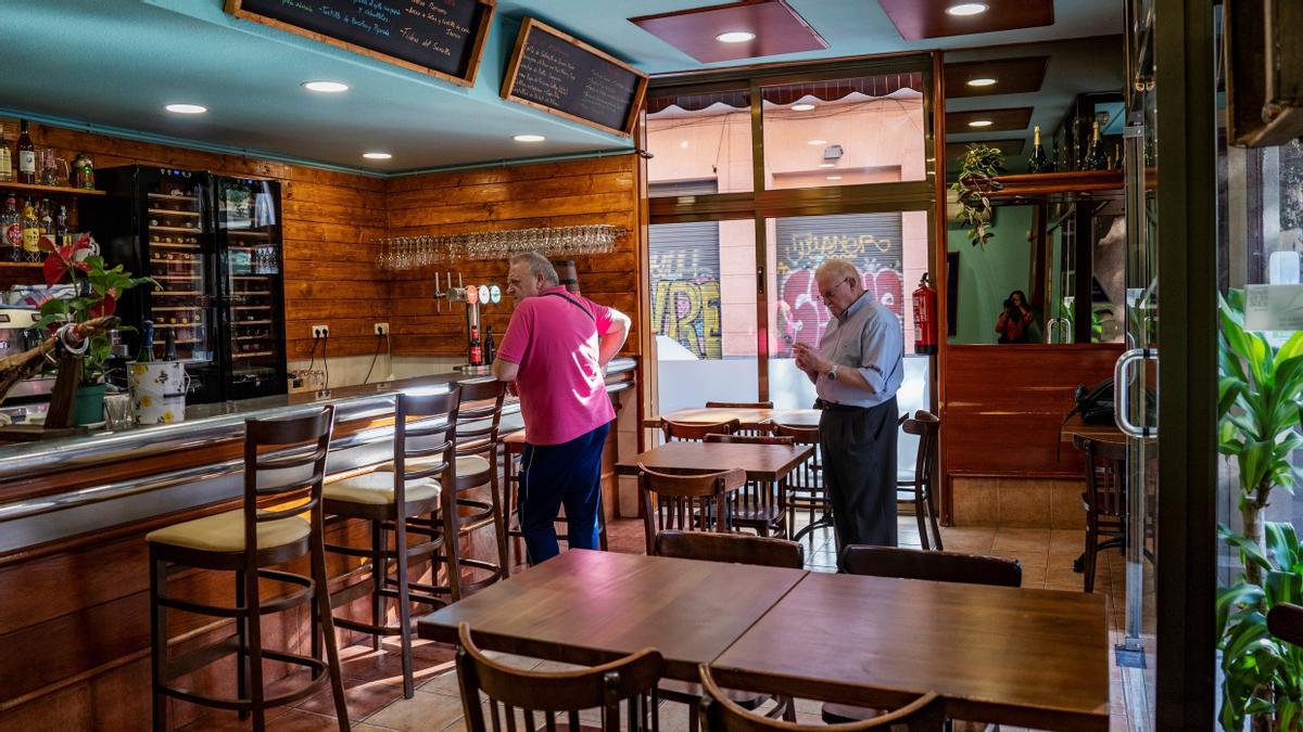 El comedor de El Malparía.