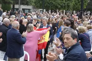EN IMÁGENES: Así fue el mitin de Feijóo en Gijón en la campaña de las elecciones europeas