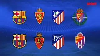 Los cambios de escudo fracasan en el fútbol español