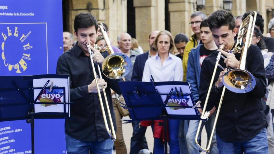 Concierto de la Joven Orquesta de la Unión Europea en Oviedo.