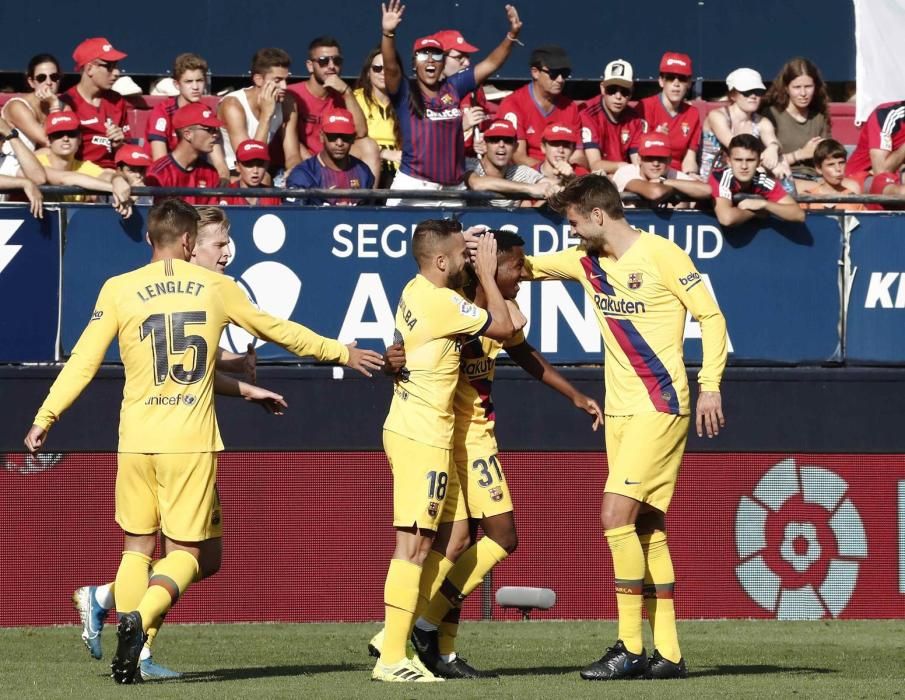 Les imatges de l'Osasuna - Barça